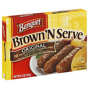 https://images.heb.com/is/image/HEBGrocery/prd-small/banquet-brown-n-serve-fully-cooked-original-sausage-links-000977686.jpg