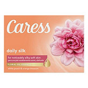 https://images.heb.com/is/image/HEBGrocery/prd-small/caress-daily-silk-white-peach-orange-blossom-bar-soap-003368084.jpg