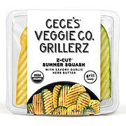 Cece's Veggie Co. Organic Grillerz Organic Summer Squash, 12 oz - Care Pack