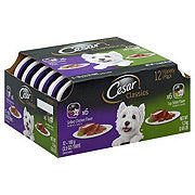 https://images.heb.com/is/image/HEBGrocery/prd-small/cesar-classics-top-sirloin-chicken-wet-dog-food-variety-pack-000970478.jpg