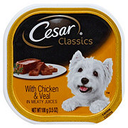 https://images.heb.com/is/image/HEBGrocery/prd-small/cesar-classics-with-chicken-veal-in-meaty-juices-wet-dog-food-000086306.jpg