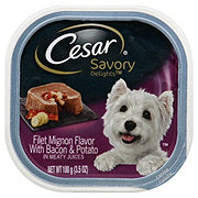 https://images.heb.com/is/image/HEBGrocery/prd-small/cesar-savory-delights-filet-mignon-with-bacon-potato-in-meaty-juices-wet-dog-food-001604759.jpg