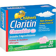 https://images.heb.com/is/image/HEBGrocery/prd-small/claritin-children-s-24-hour-non-drowsy-5-mg-loratadine-antihistamine-bubblegum-allergy-chewable-tablets-001905854.jpg