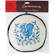 https://images.heb.com/is/image/HEBGrocery/prd-small/cocinaware-blue-and-white-medallion-tortilla-warmer-003448061.jpg