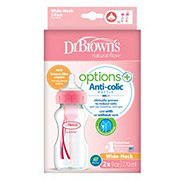 https://images.heb.com/is/image/HEBGrocery/prd-small/dr-brown-s-options-anti-colic-wide-neck-pink-9-oz-bottles-001762140.jpg