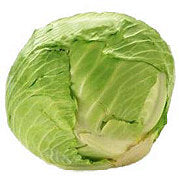 Fresh Organic Green Cabbage, Avg. 2.31 lbs - Care Pack