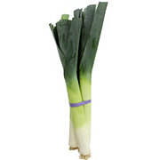 Fresh Organic Leeks, Each - Care Pack