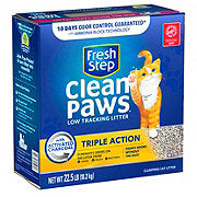 https://images.heb.com/is/image/HEBGrocery/prd-small/fresh-step-clean-paws-triple-action-low-tracking-cat-litter-002173121.jpg