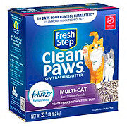 https://images.heb.com/is/image/HEBGrocery/prd-small/fresh-step-clean-paws-with-febreze-multi-cat-litter-002173119.jpg