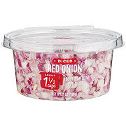 H‑E‑B Diced Red Onions, 7 oz - Care Pack