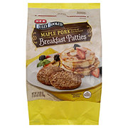 https://images.heb.com/is/image/HEBGrocery/prd-small/h-e-b-fully-cooked-maple-pork-sausage-patties-001802649.jpg