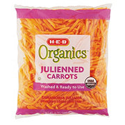 H‑E‑B Organics Julienned Carrots, 10 oz - Care Pack