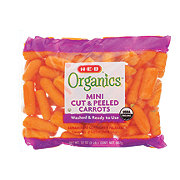 H‑E‑B Organics Mini Carrots, 2 lb - Care Pack