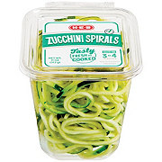 H-E-B Select Ingredients Zucchini Spirals, 11 oz - Care Pack