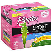 https://images.heb.com/is/image/HEBGrocery/prd-small/playtex-sport-regular-and-super-multi-pack-unscented-plastic-tampons-001713021.jpg