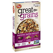 https://images.heb.com/is/image/HEBGrocery/prd-small/post-great-grains-raisins-dates-pecans-cereal-000135800.jpg